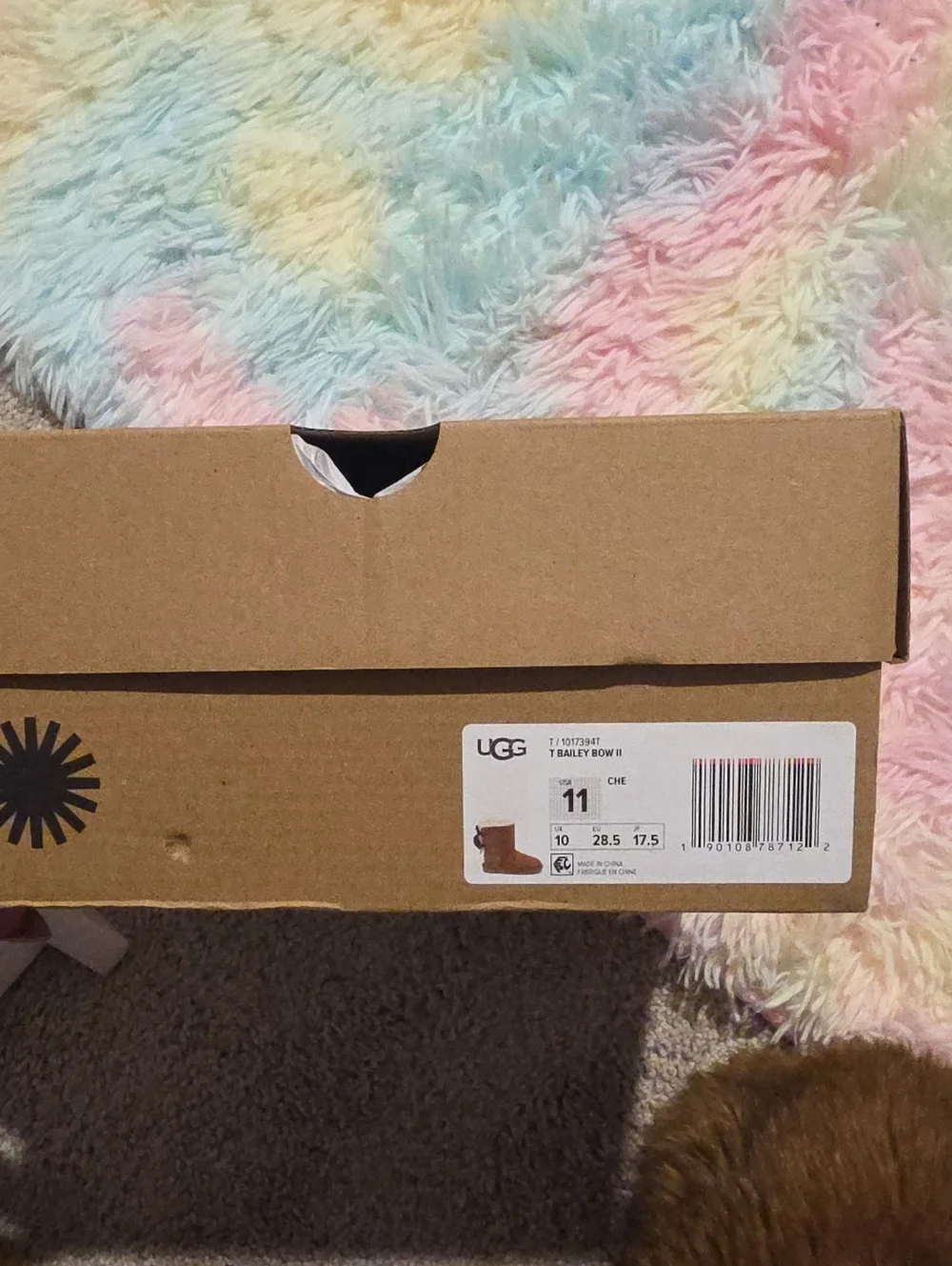UGG Bailey Bow with Chestnut Label